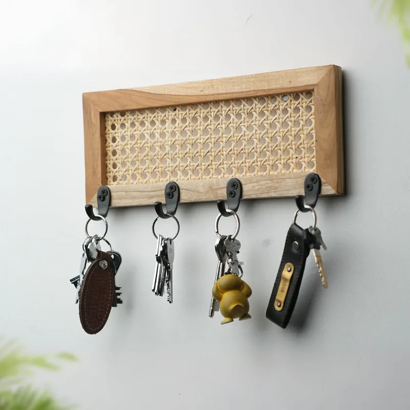 WickerSort Rattan Key Holder media 3