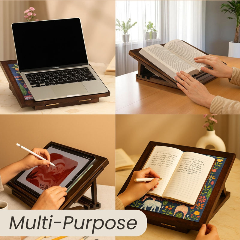 Artistry Wood Laptop Stand media 7