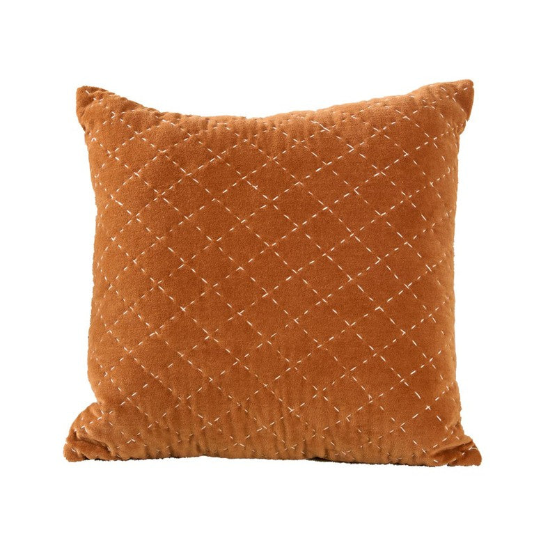 Diamond Bloom Cotton Velvet Cushion media 3