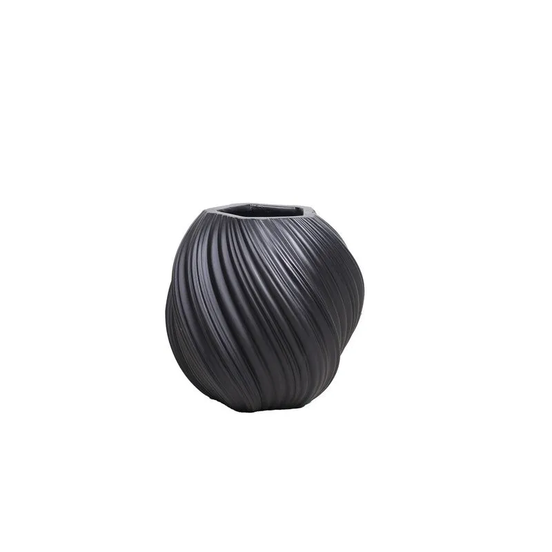 Shadow Drift Floor Planter - Black - 5