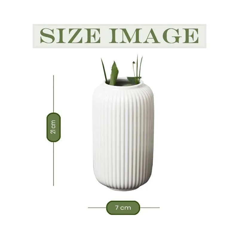 Spunky Splash Vase - White media 6