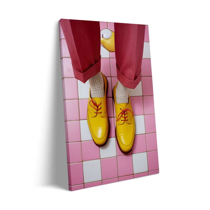 Candyland Canvas Archival Canvas Wall Art - Black Frame media 7