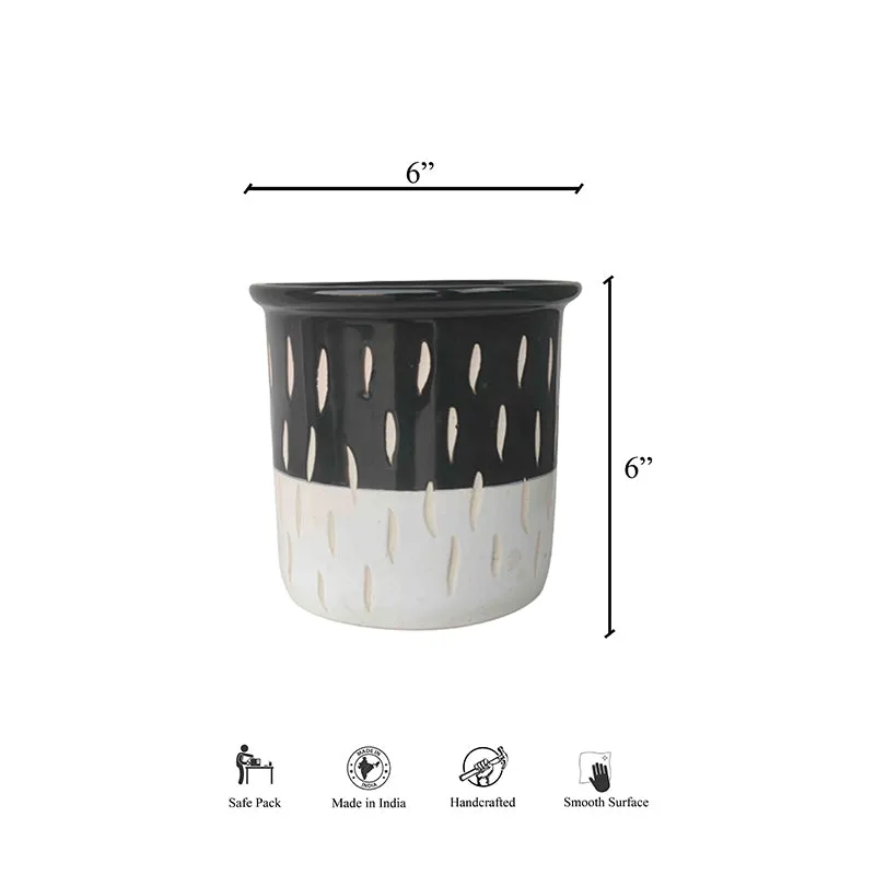 Silsy Boho Handmade Ceramic Planter - 4