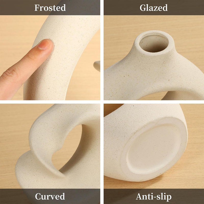 Twistra Ceramic Vase - Set Of Two image 8