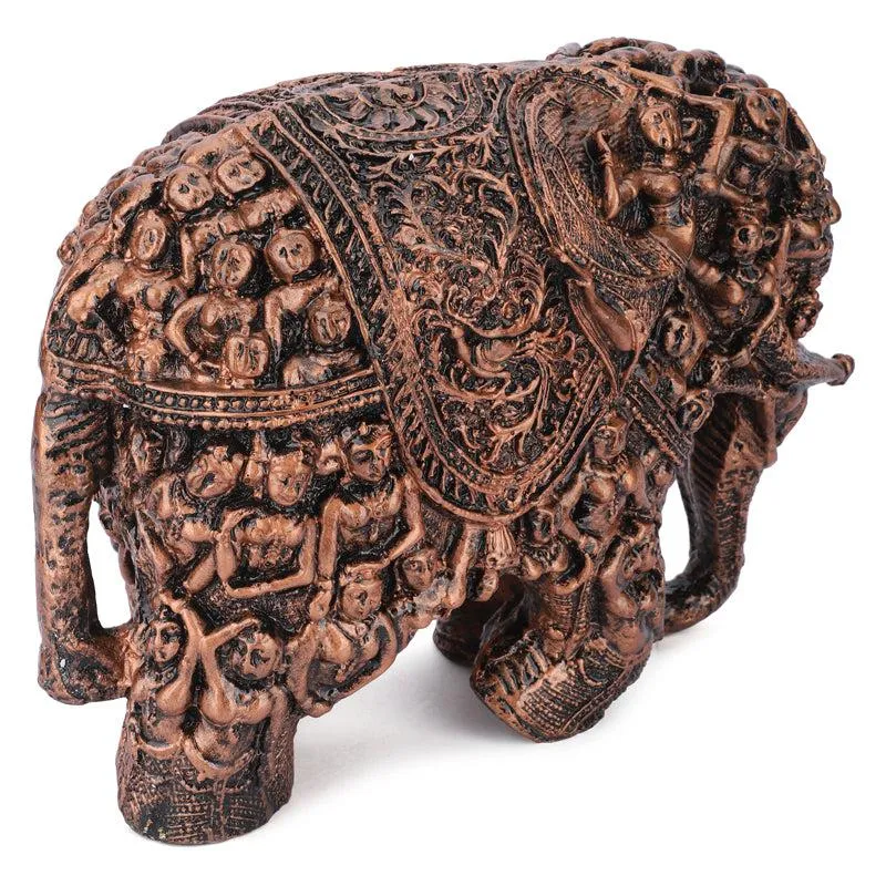 Decorative Tusker Showpiece media 5