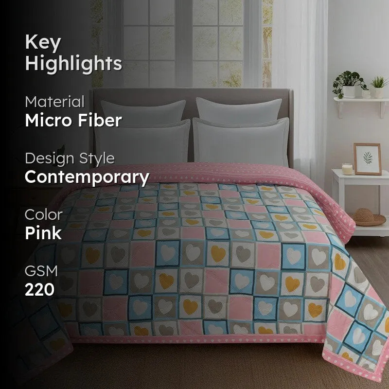 UrbanPlaid I Reversible Comforter - 220 GSM media 2