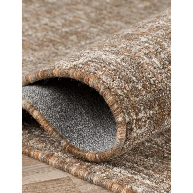 Osman Hand Tufted Wool Rug - Dark Brown media 5