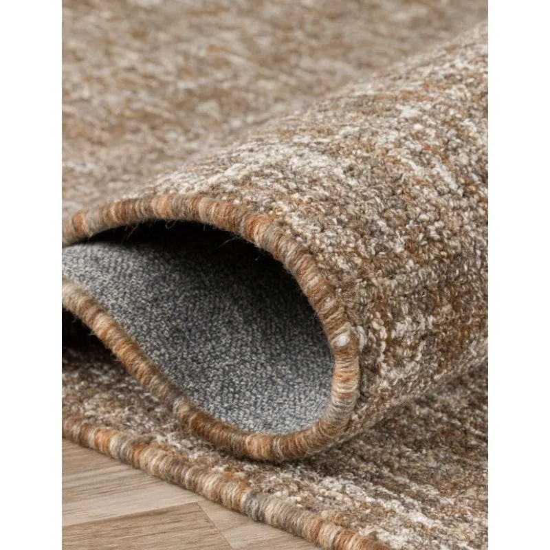 Osman Hand Tufted Wool Rug - Dark Brown media 5