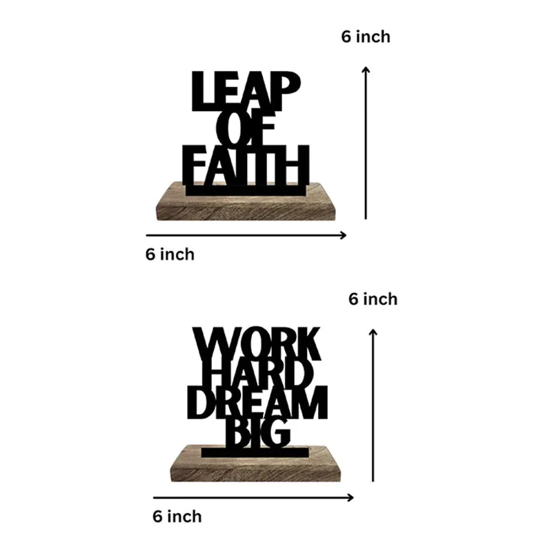 Dreaming with Purpose Typography Showpiece - Set Of Two media 7