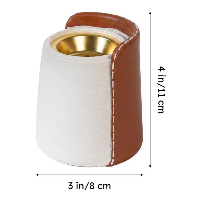 Gareva Resin Dhoop Holder - Orange media 6