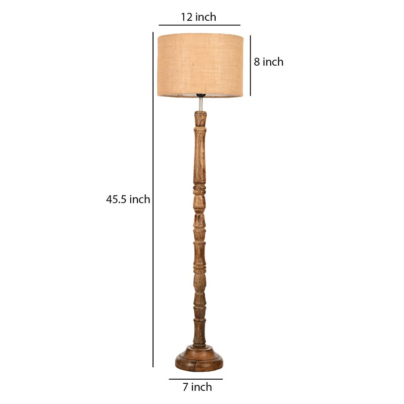 Etcho Floor Lamp - Brown media 5