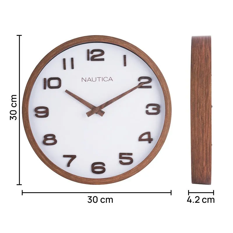Nautica Axis Analog Wall Clock media 9