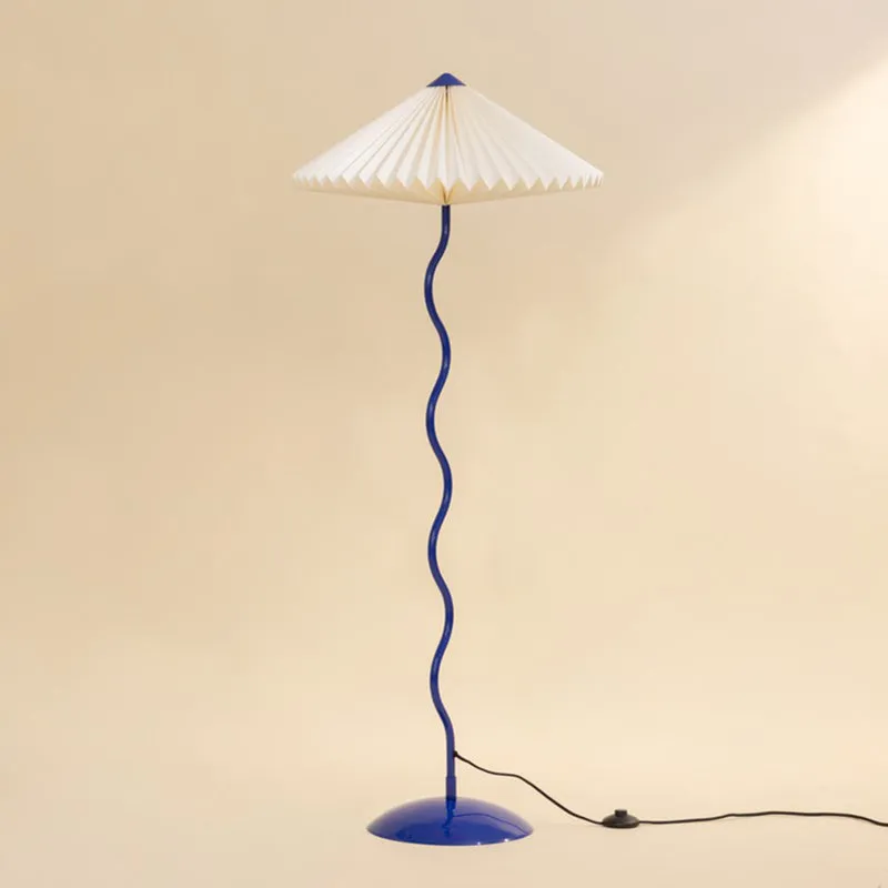 Fig Living Wavy Floor Lamp - Cobalt Blue media 10