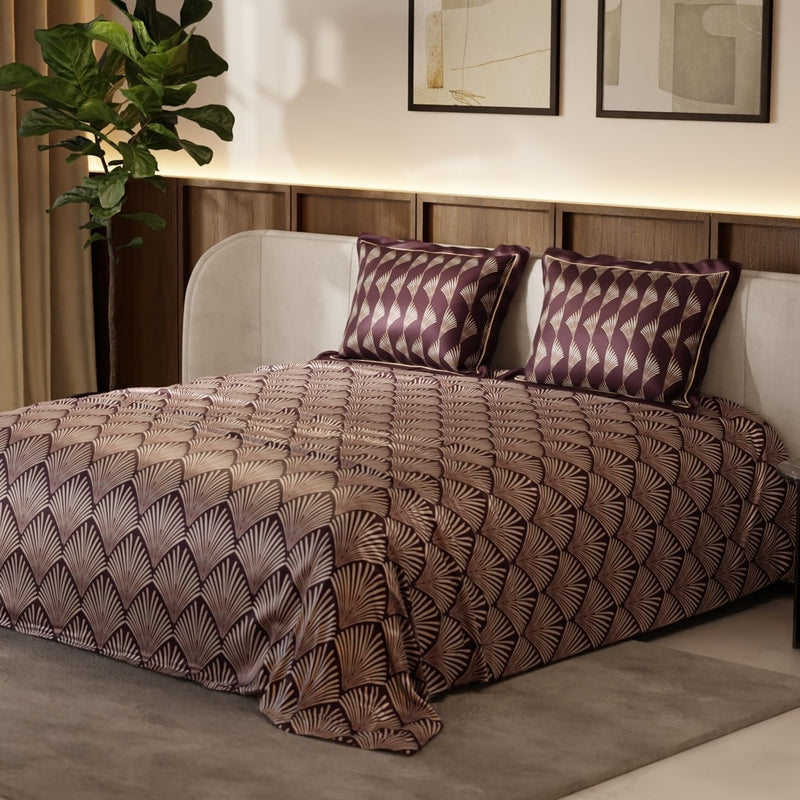 Ruby Affair Satin Bedsheets - 150 GSM - Queen/Double