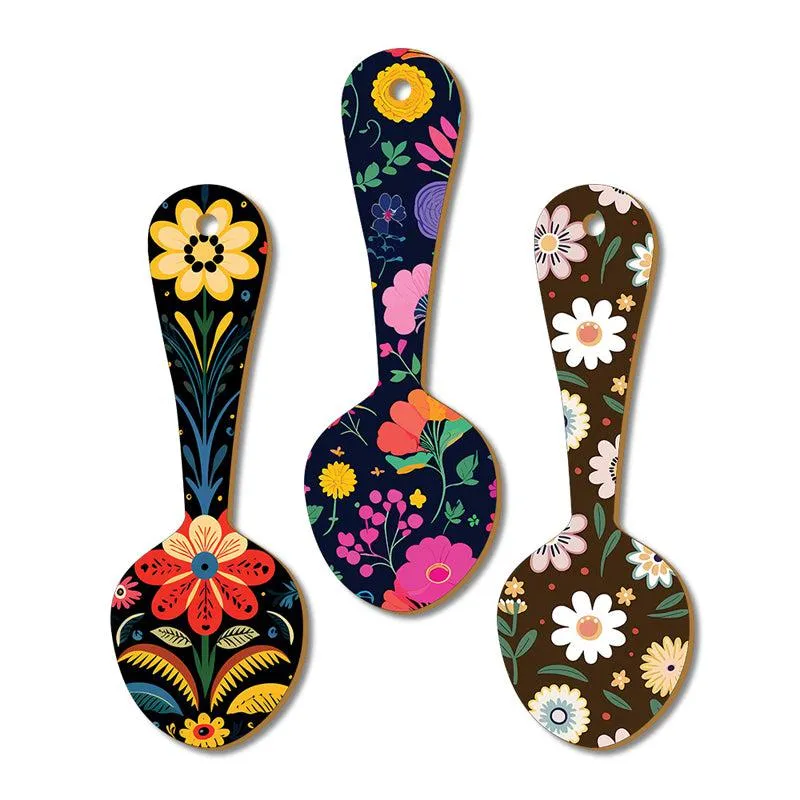 Woodland Florals MDF Wall Accent - Set Of Three media 3