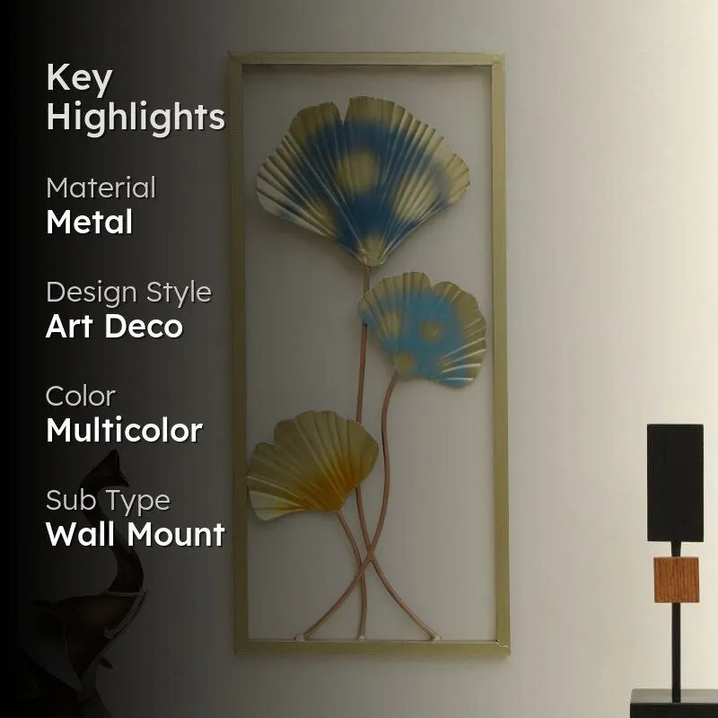 Dove Floral Metal Wall Accent media 2
