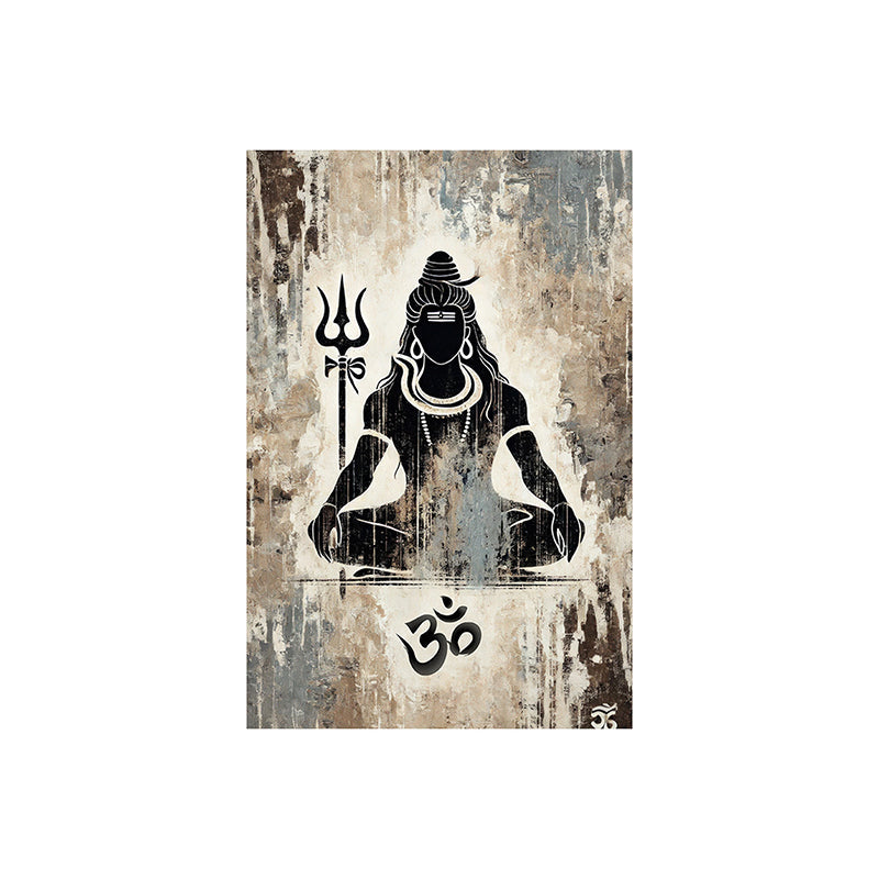 The Trance Of Shiva Poly Canvas Wall Painting media 5