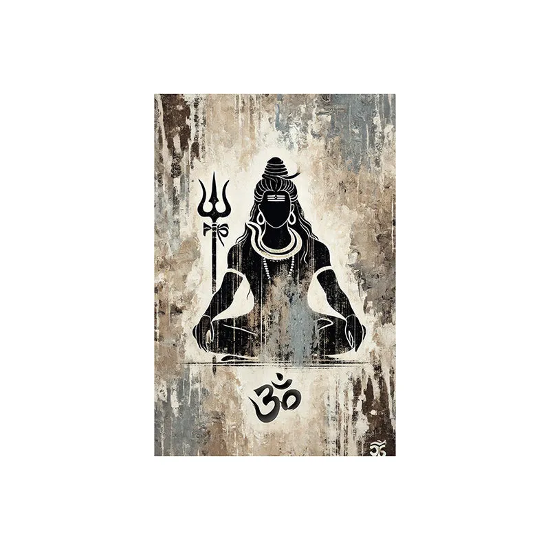 The Trance Of Shiva Poly Canvas Wall Painting media 5