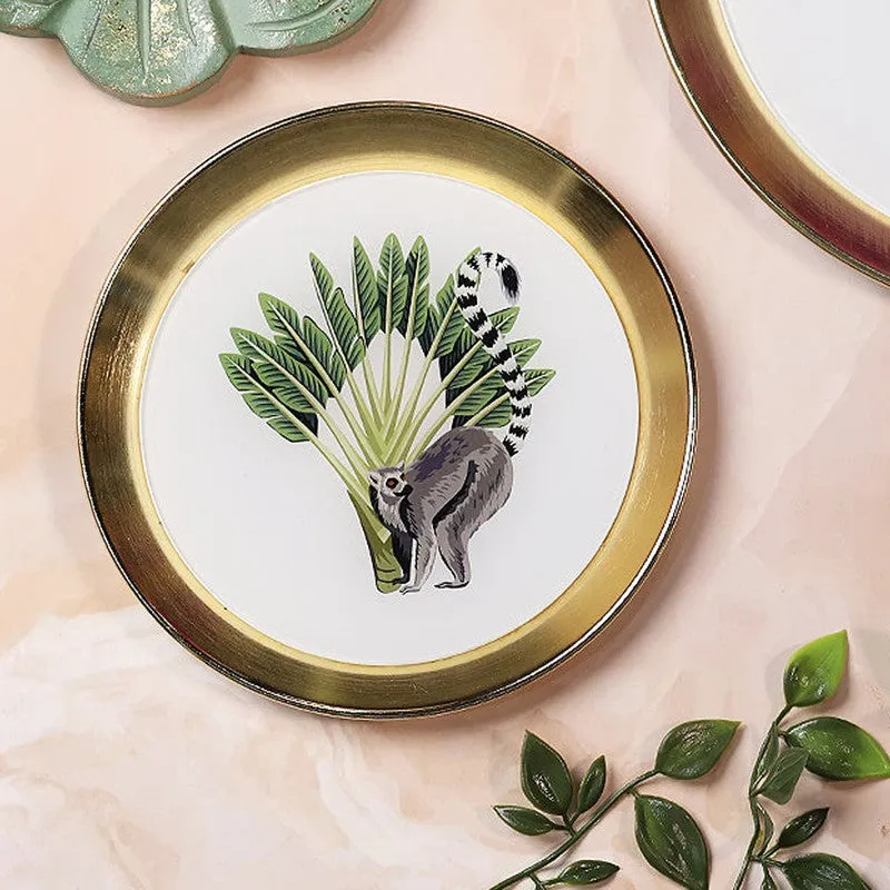 Whispering Orchid Enamel Wall Plate media 1