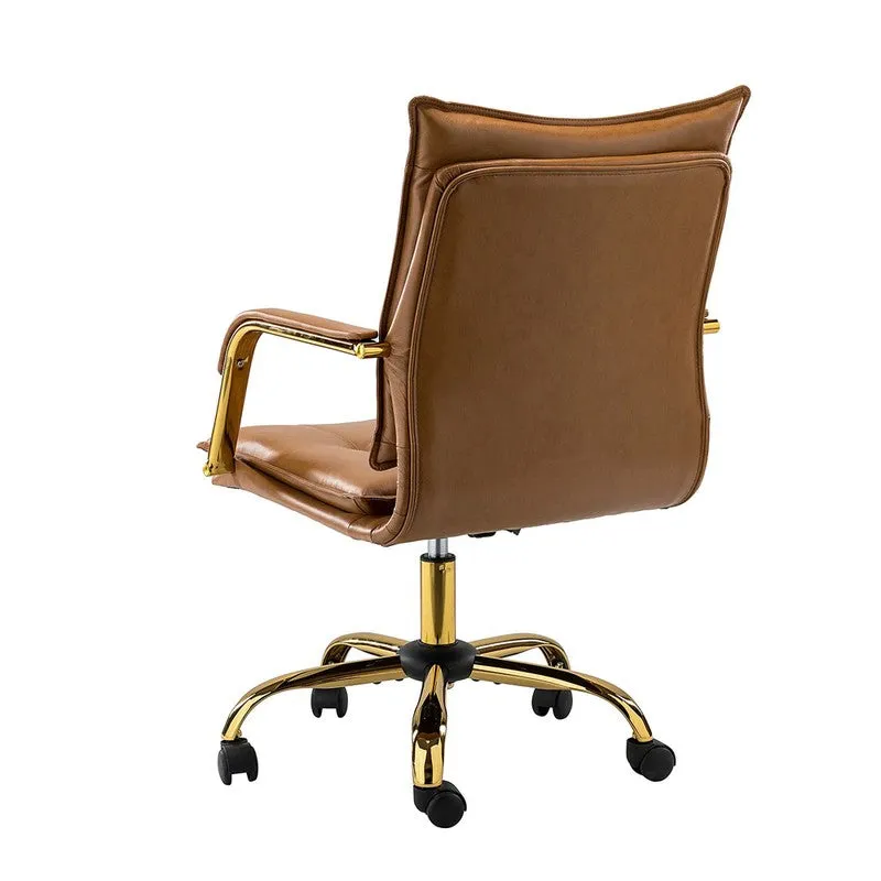 Synkra Metal Office Chair - Brown media 5