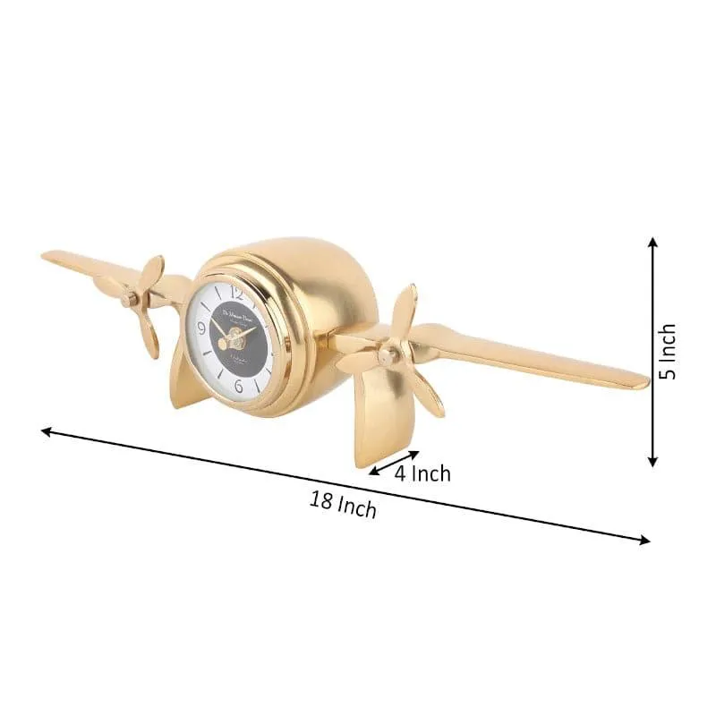 Skylo Table Clock - Gold media 5