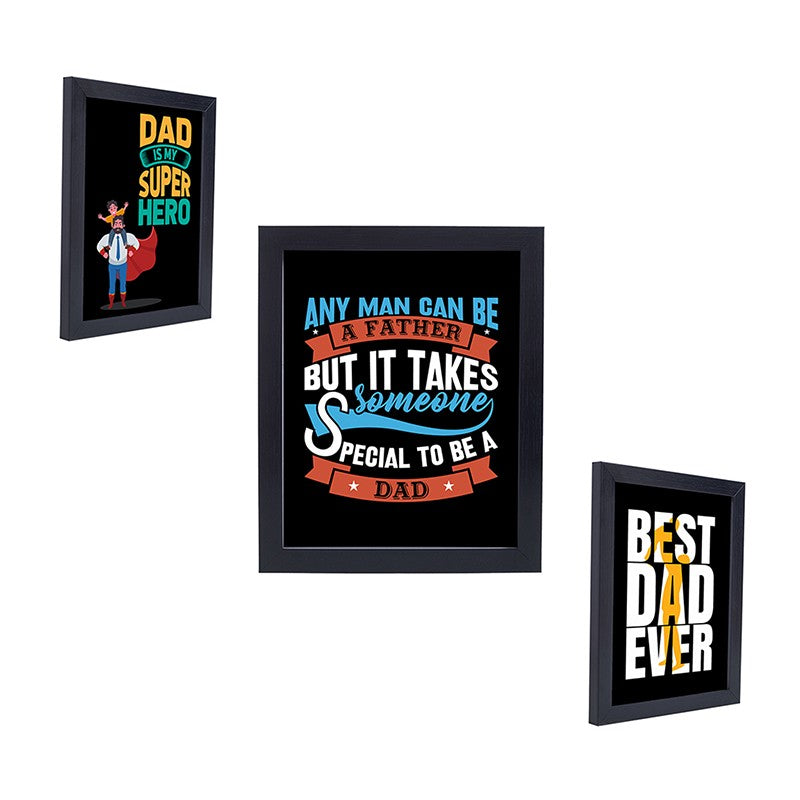 Best Dad Ever Wall Art - Set Of Three media 3