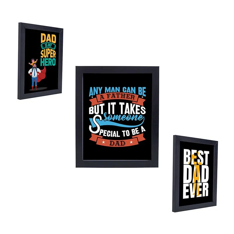 Best Dad Ever Wall Art - Set Of Three media 3