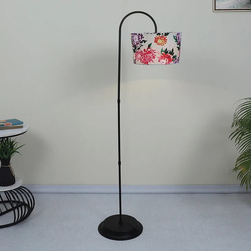 Miyabi Printed Arched Floor Lamp media 2