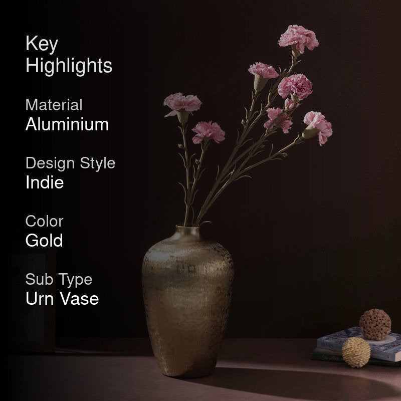 Antiqua I Metal Vase media 2