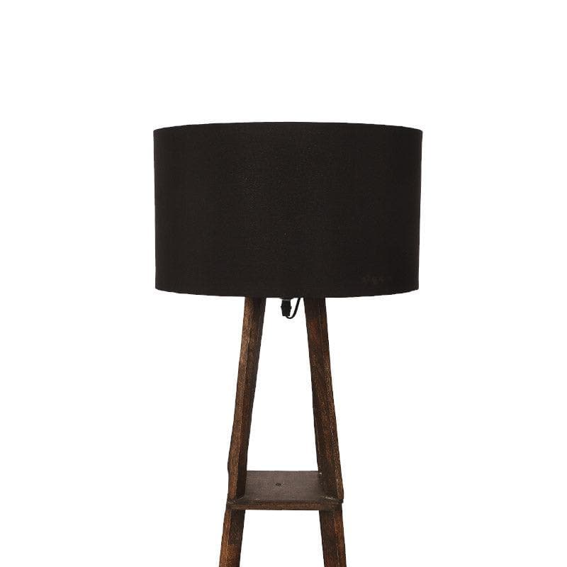 Seasa Wistera Floor With Shelf Lamp With Shelf - Black media 4