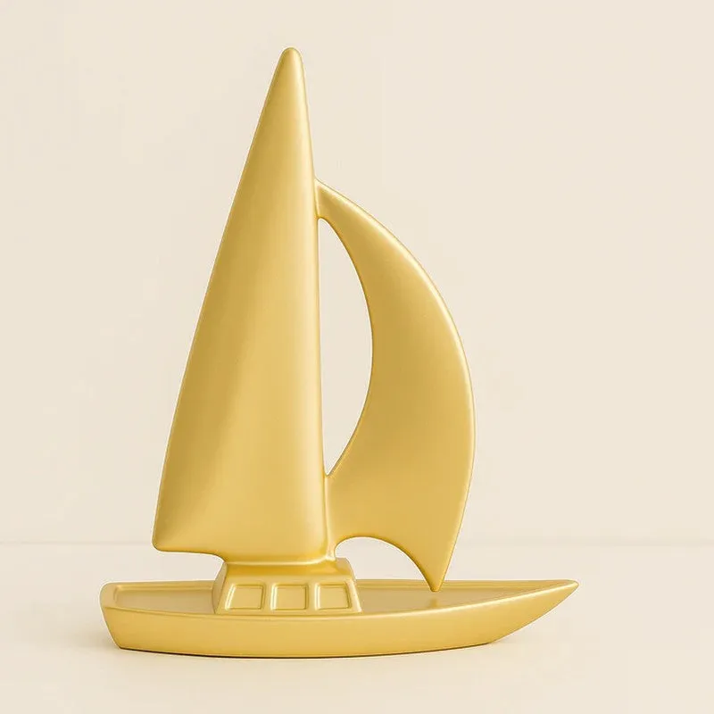 Solmero Sail Boat Showpiece media 4