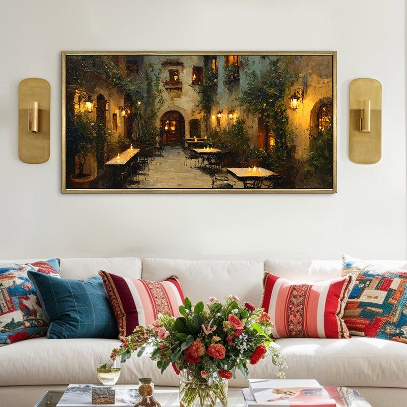 Luminara Canvas Wall Painting With Frame