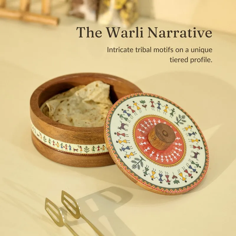Gatha Wooden Roti Box media 7