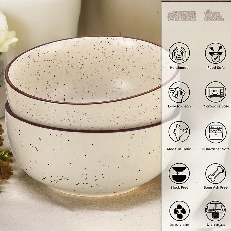 Speckled Terra Serving Bowl (1000 mL) - Set Of Two media 3