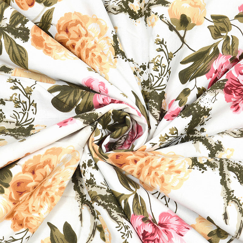 Fleur Fever Cotton Dohar - Multicolor media 7