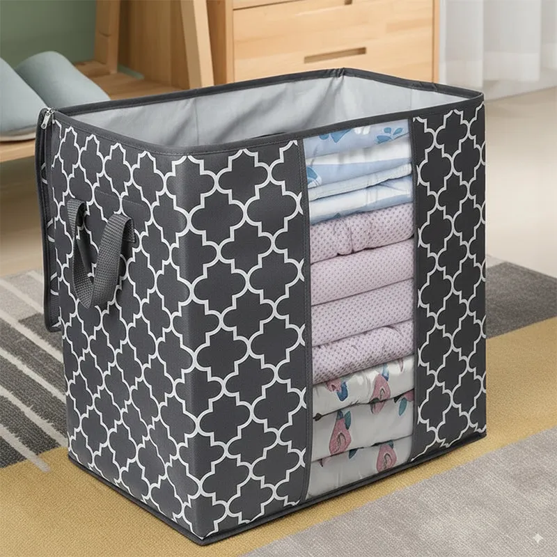 SpaceSaver Foldable Box (Grey) media 1