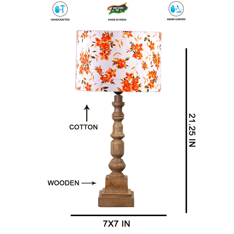 Fleur Arbor Wooden Table Lamp media 7