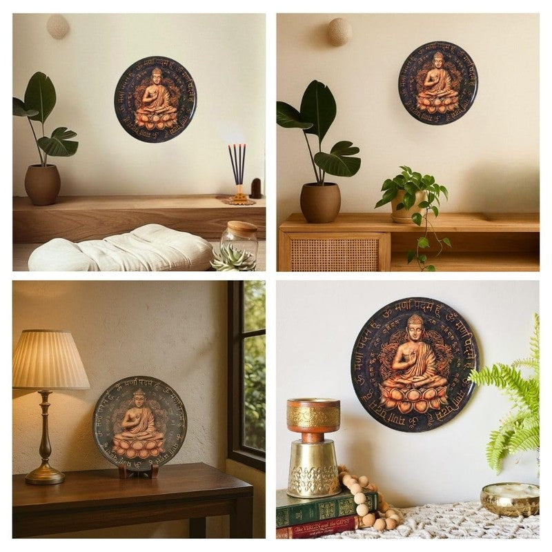 Buddha Charm Wall Plate media 6