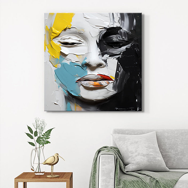 Fashion Fixation Woman Wall Painting