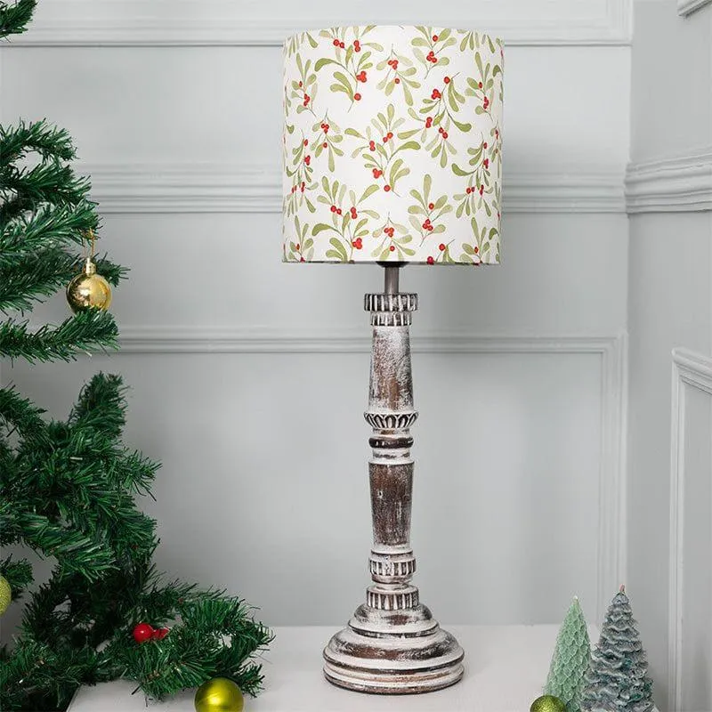 Red Berrylicious Blythe Fabric Table Lamp media 3