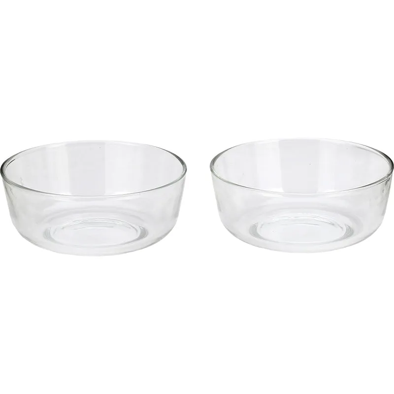 Michaela Glass Serving Bowl (700 ML Each) - Set Of Two media 4