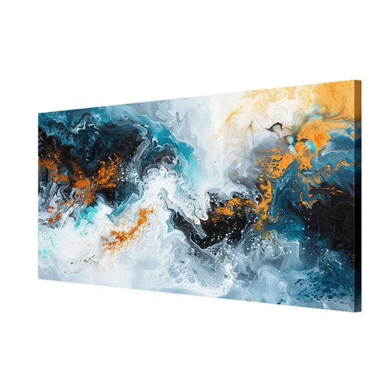 Tidal Waves Wall Painting media 5