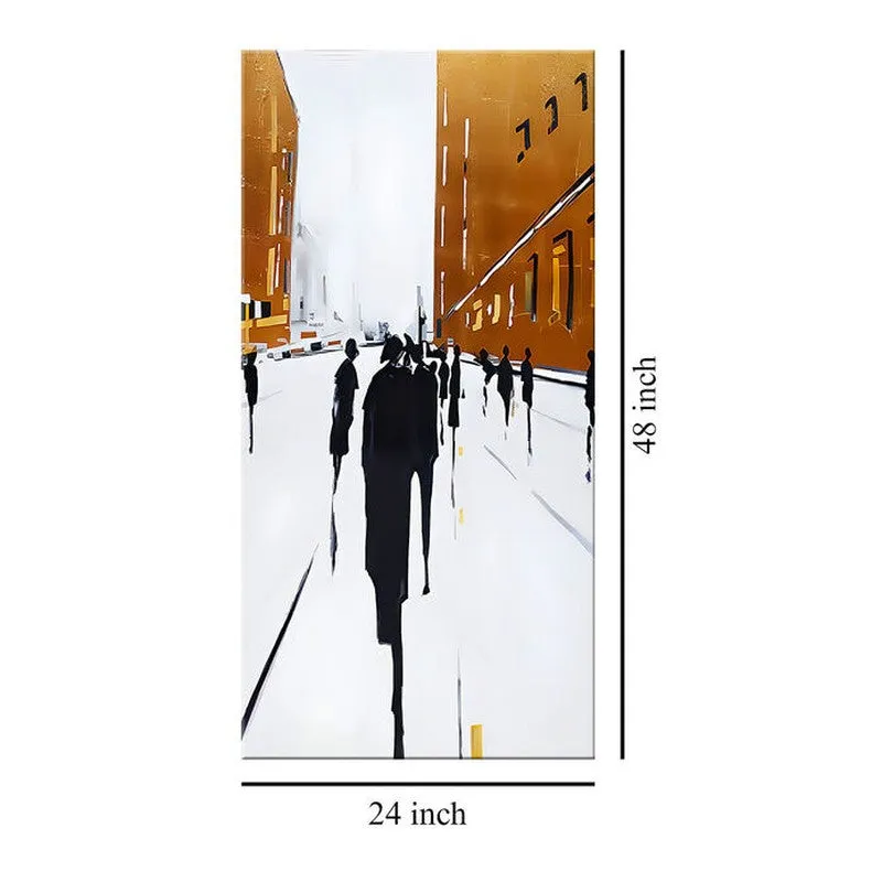 Urban Leisure Walking Poly Canvas Wall Painting media 8