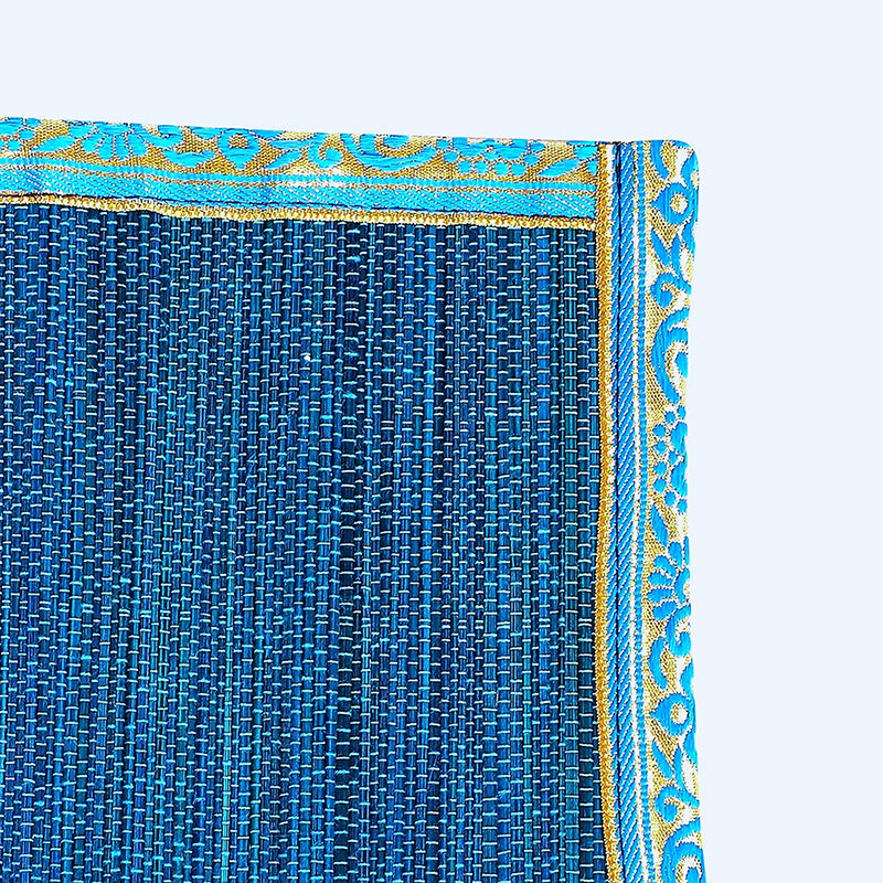 Eco Sip Bamboo Coaster (Blue) - Set Of Six media 3