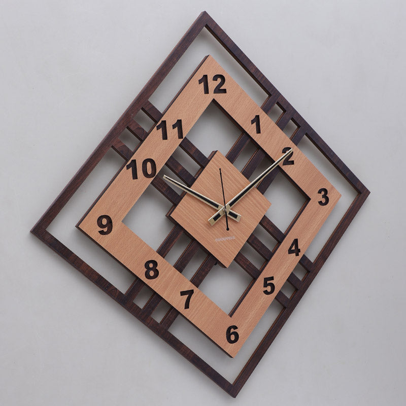 Alena Rhombus Wall Clock media 4