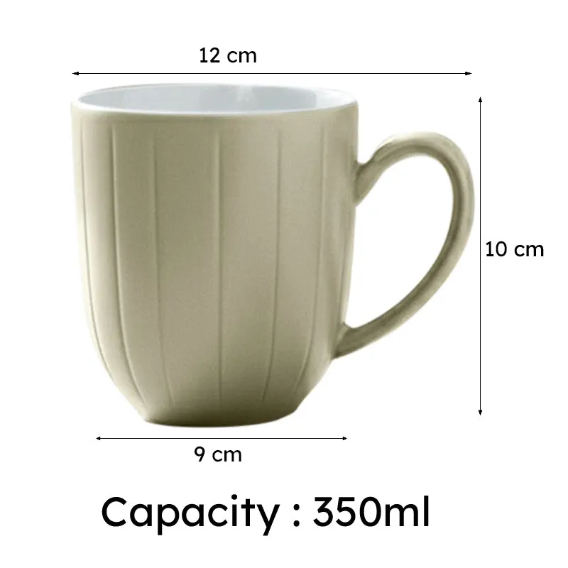 Alchemy Porcelain Coffee Mug (350 mL) - Yellow media 8