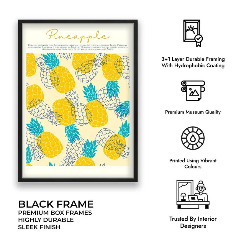 PineappleFarm Archival Canvas Wall Art - Black media 9