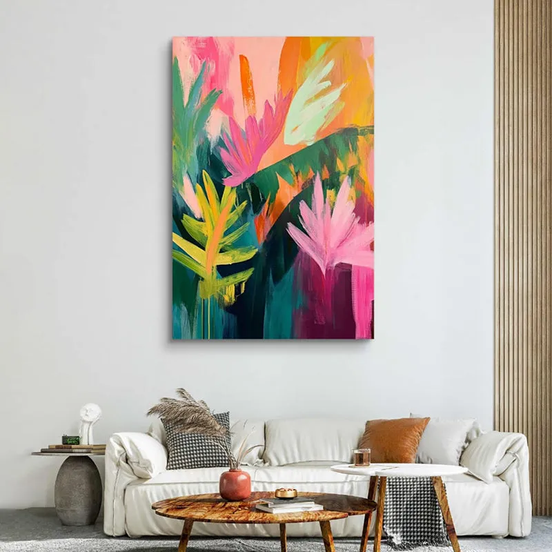 Trans Florets Wall Painting media 1