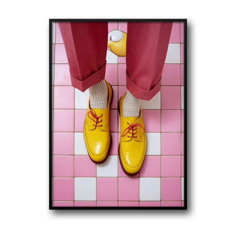 Candyland Canvas Archival Canvas Wall Art - Black Frame media 5