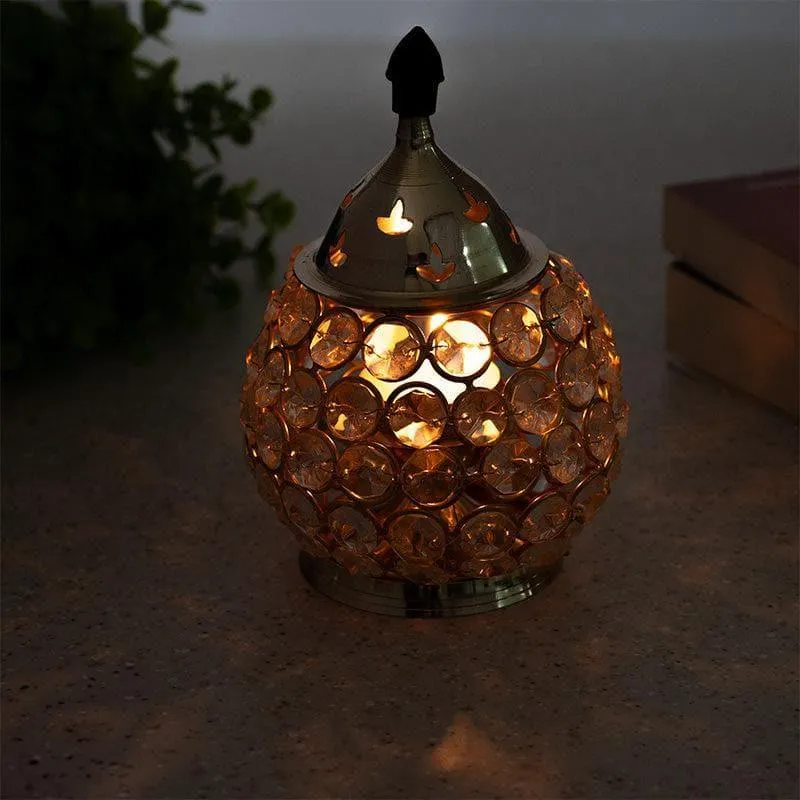 Crystal Lumina Tealight Candle Holder media 5